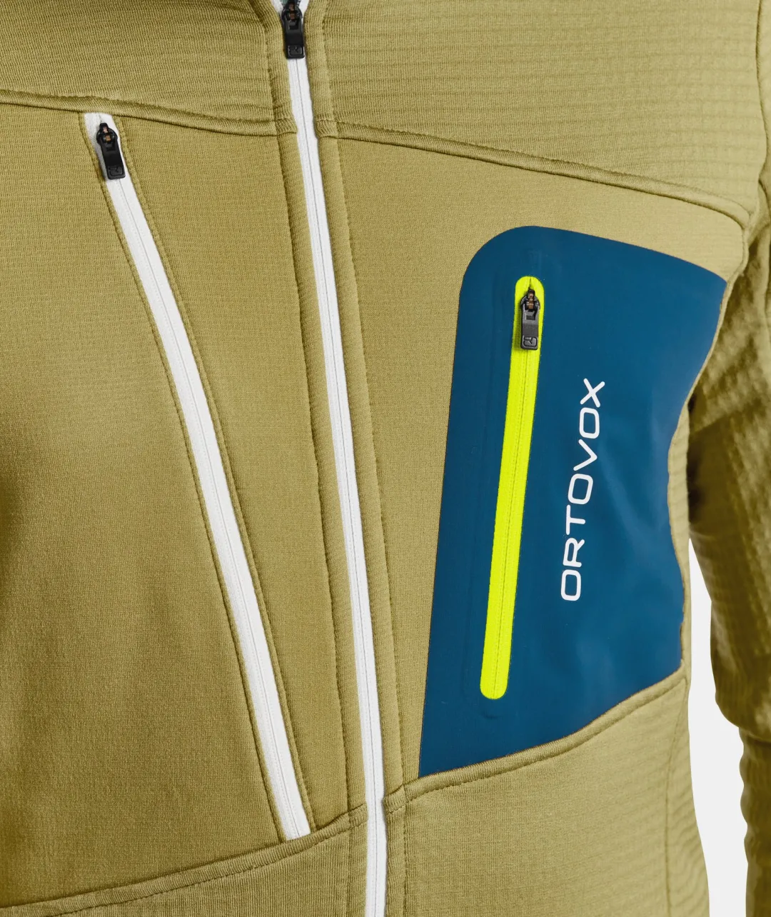 ORTOVOX Hoodies & Fleece-Jacken^FLEECE GRID HOODY M slyfox