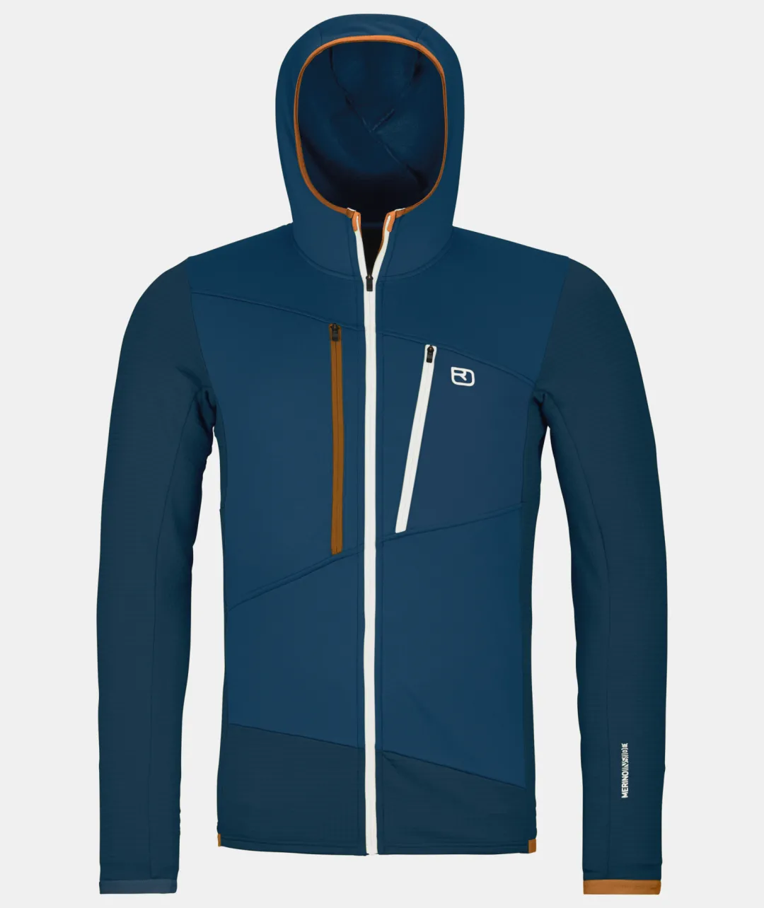 ORTOVOX Hoodies & Fleece-Jacken^FLEECE GRID HOODY M deepocean