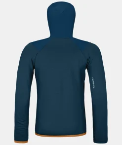 ORTOVOX Hoodies & Fleece-Jacken^FLEECE GRID HOODY M deepocean