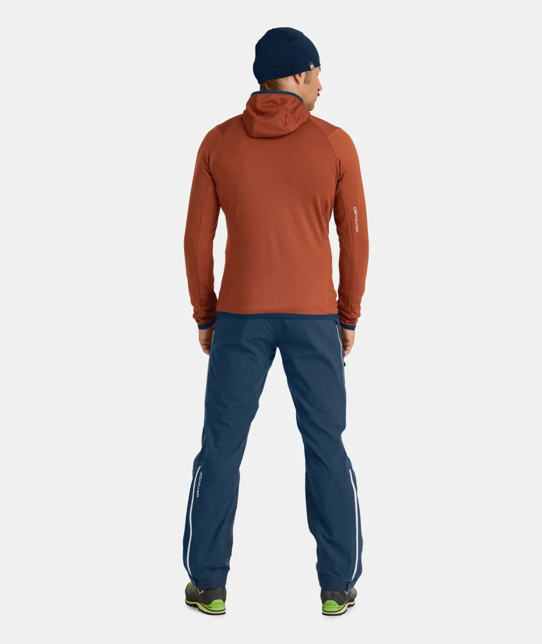 ORTOVOX Hoodies & Fleece-Jacken^FLEECE GRID HOODY M deepocean