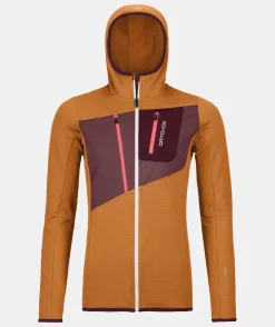 ORTOVOX Hoodies & Fleece-Jacken^FLEECE GRID HOODY W slyfox