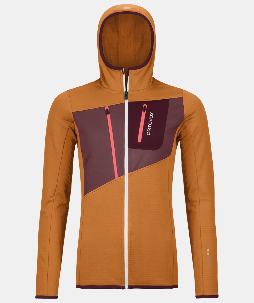 ORTOVOX Hoodies & Fleece-Jacken^FLEECE GRID HOODY W slyfox