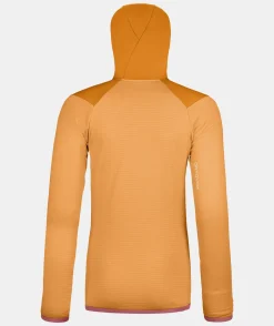 ORTOVOX Hoodies & Fleece-Jacken^FLEECE GRID HOODY W autumnleaves