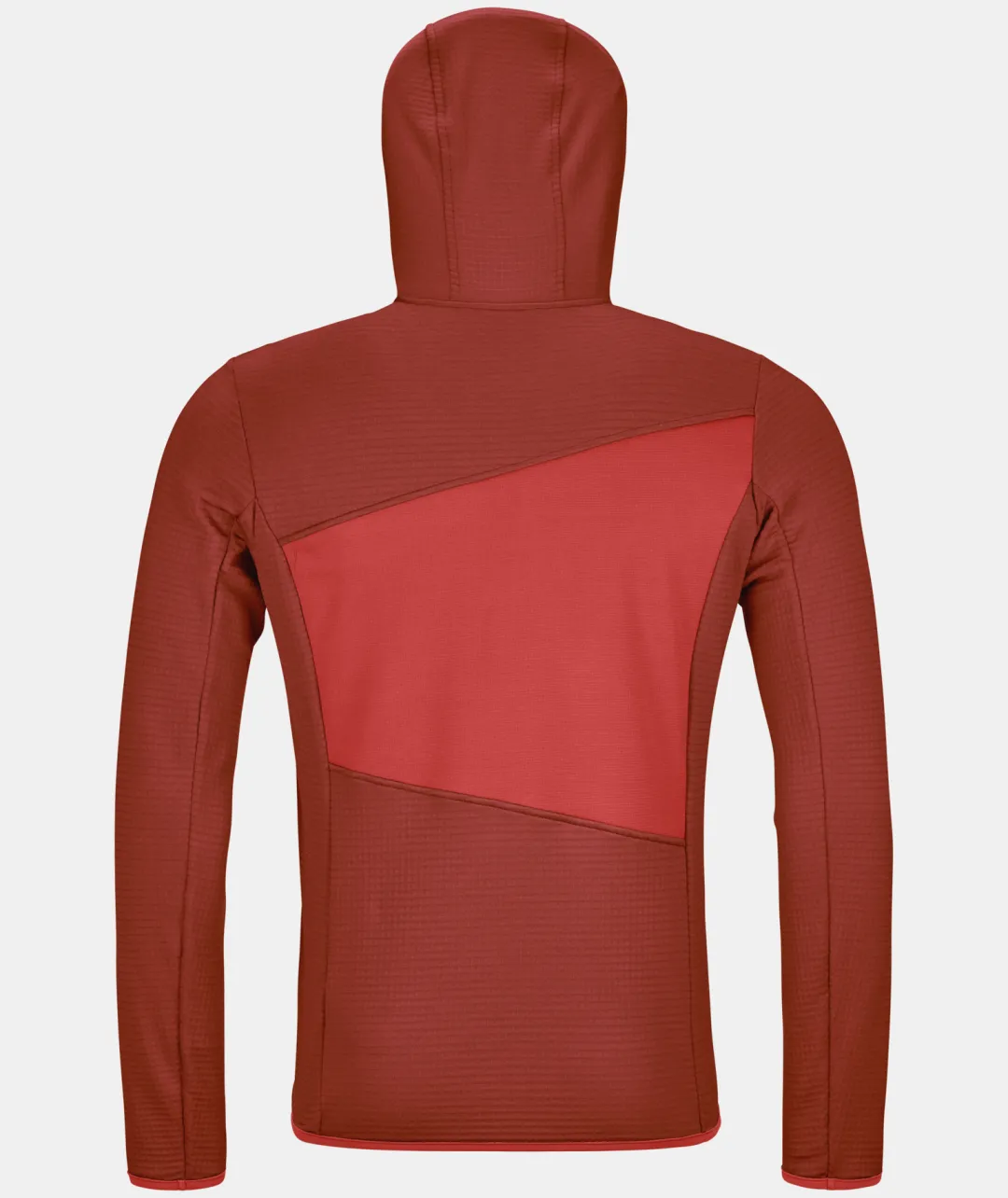 ORTOVOX Hoodies & Fleece-Jacken^FLEECE GRID HOODY M clayorange