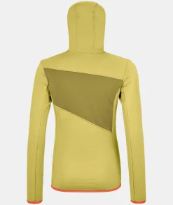 ORTOVOX Hoodies & Fleece-Jacken^FLEECE GRID HOODY W wabisabi