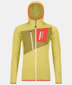 ORTOVOX Hoodies & Fleece-Jacken^FLEECE GRID HOODY W wabisabi