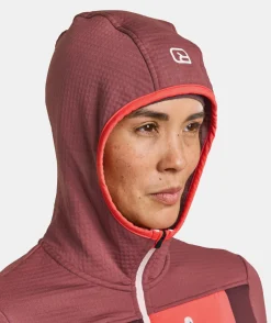 ORTOVOX Hoodies & Fleece-Jacken^FLEECE GRID HOODY W mountainrose