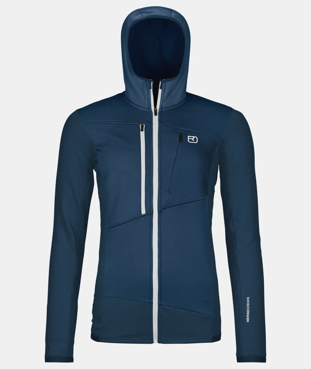 ORTOVOX Hoodies & Fleece-Jacken^FLEECE GRID HOODY W deepocean