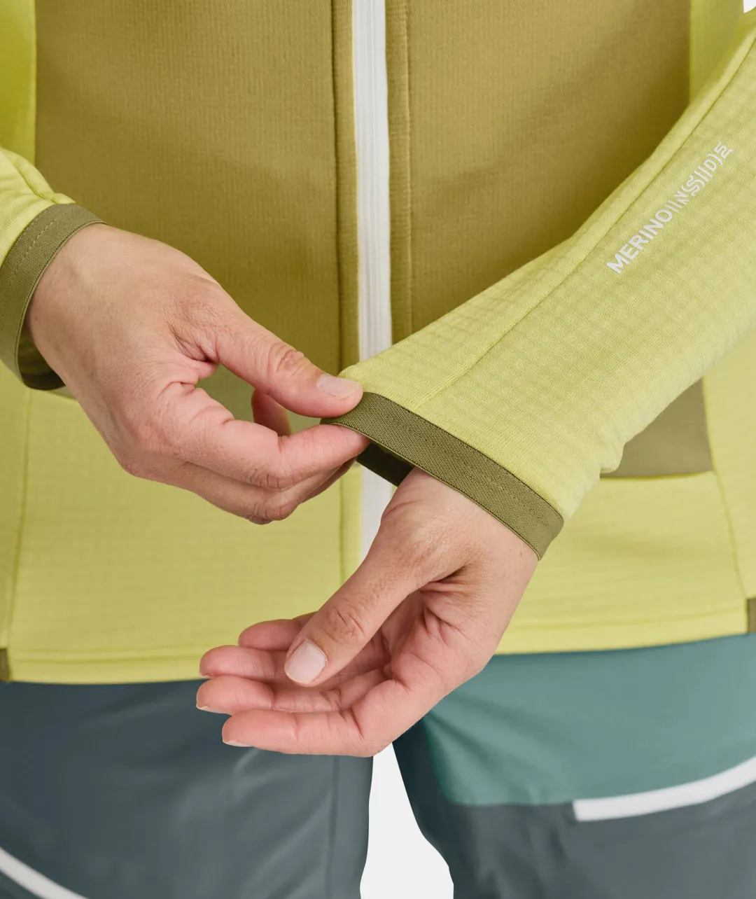 ORTOVOX Hoodies & Fleece-Jacken^FLEECE GRID HOODY W mountainrose