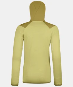 ORTOVOX Hoodies & Fleece-Jacken^FLEECE GRID HOODY W wabisabi
