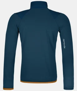 ORTOVOX Hoodies & Fleece-Jacken^FLEECE GRID JACKET M deepocean