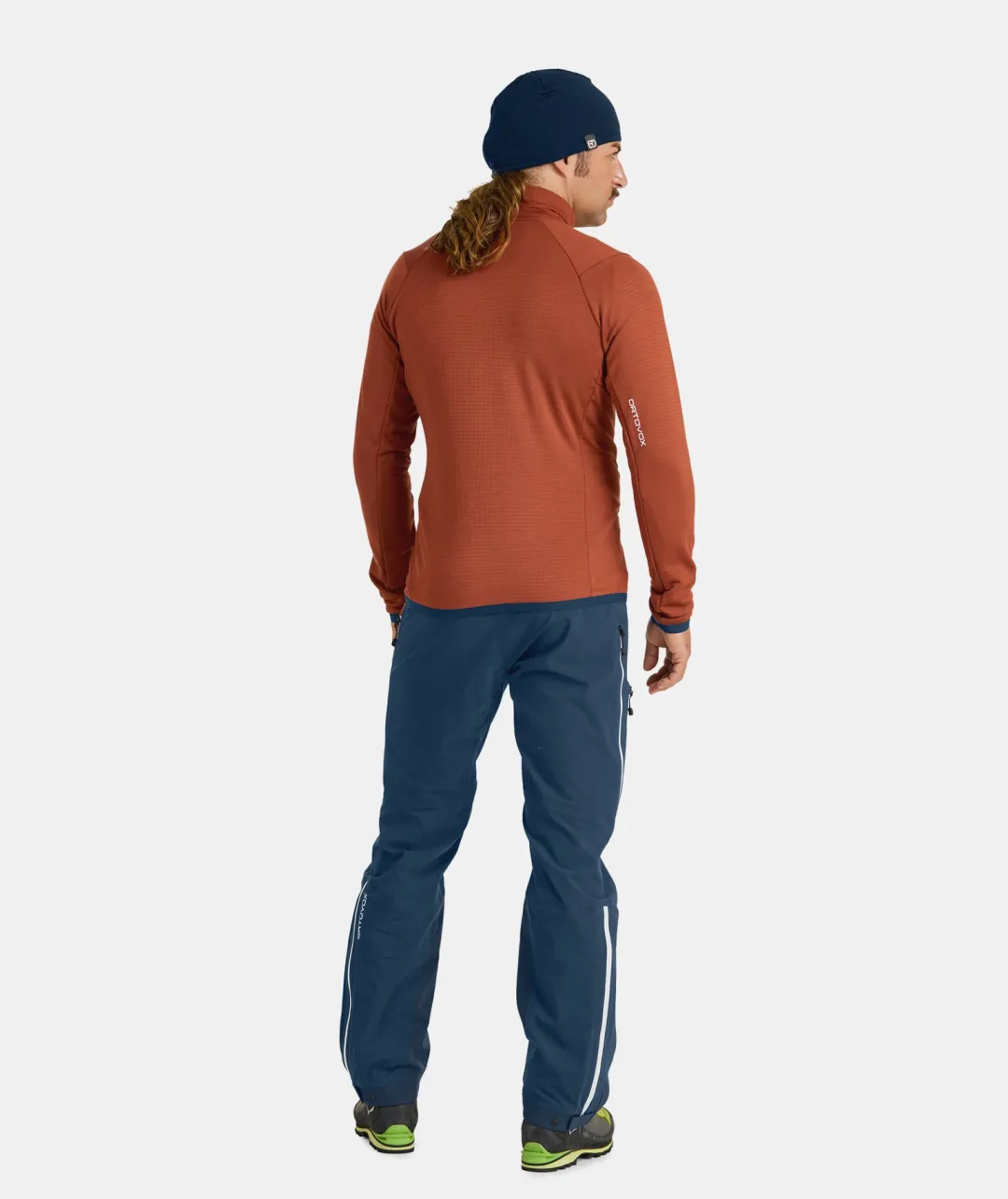 ORTOVOX Hoodies & Fleece-Jacken^FLEECE GRID JACKET M clayorange