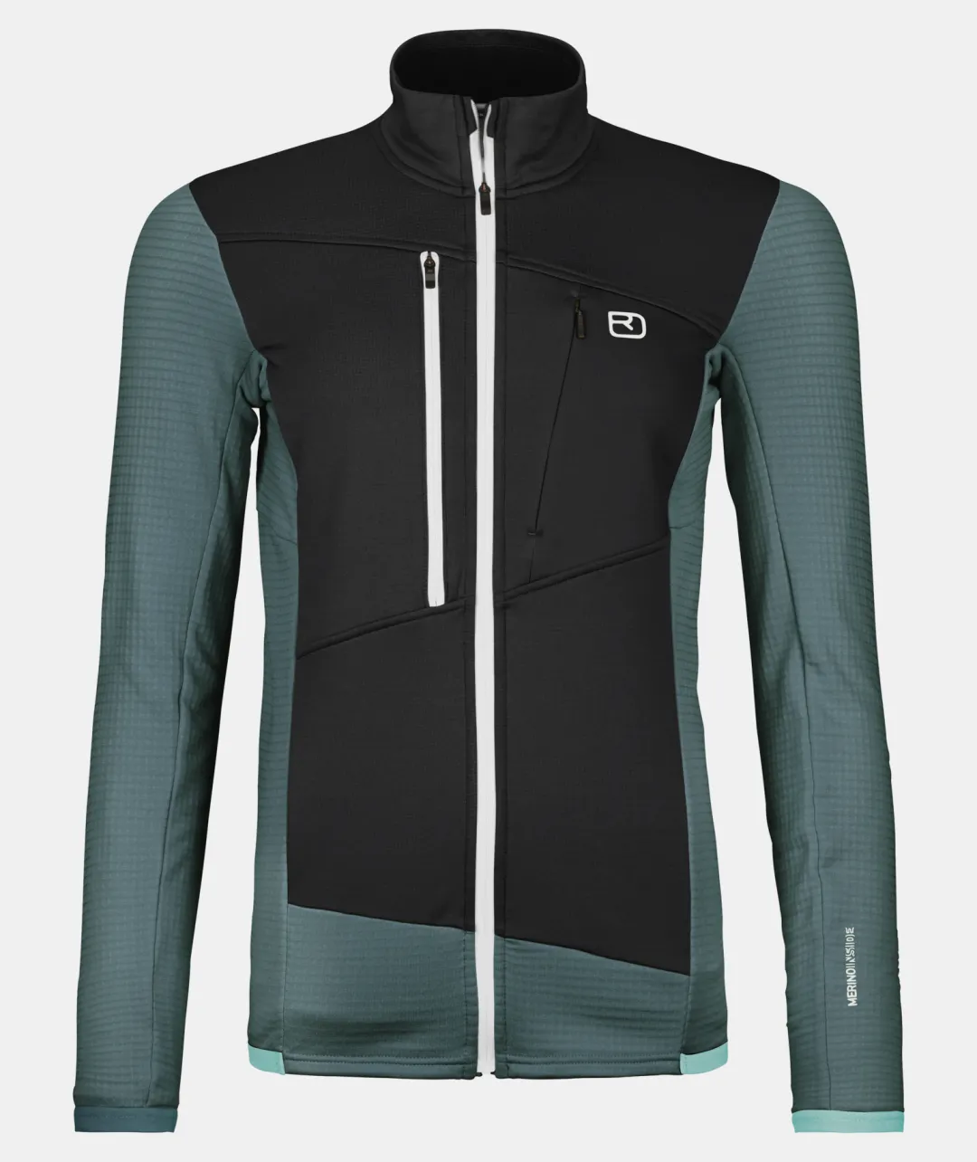 ORTOVOX Hoodies & Fleece-Jacken^FLEECE GRID JACKET W darkarcticgrey