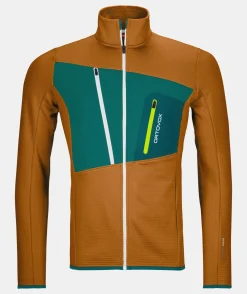 ORTOVOX Hoodies & Fleece-Jacken^FLEECE GRID JACKET M slyfox