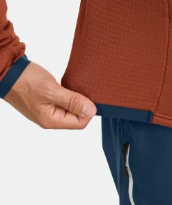 ORTOVOX Hoodies & Fleece-Jacken^FLEECE GRID JACKET M mountainblue