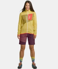 ORTOVOX Hoodies & Fleece-Jacken^FLEECE GRID JACKET W slyfox