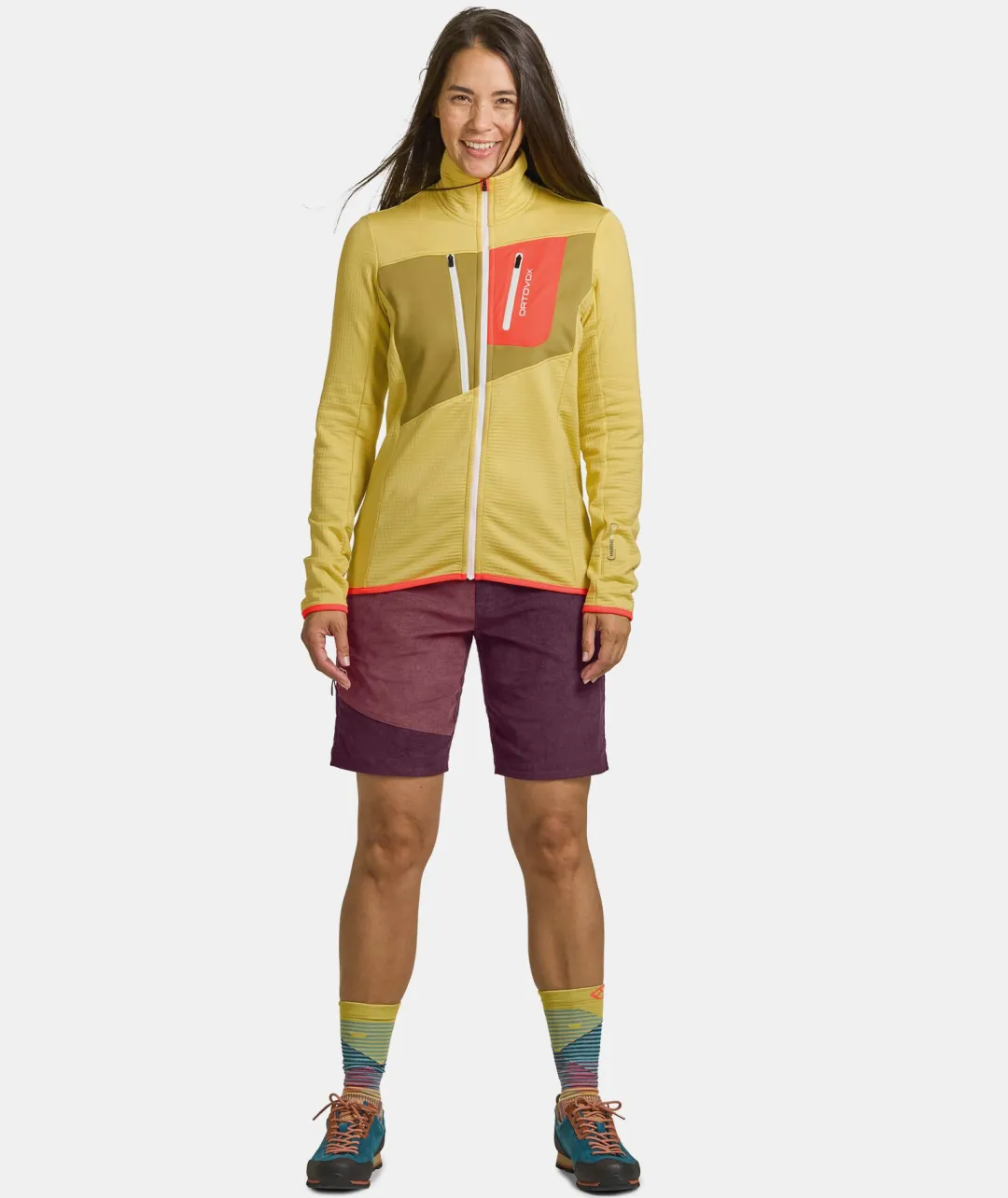 ORTOVOX Hoodies & Fleece-Jacken^FLEECE GRID JACKET W slyfox