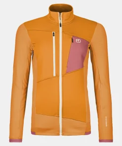 ORTOVOX Hoodies & Fleece-Jacken^FLEECE GRID JACKET W autumnleaves