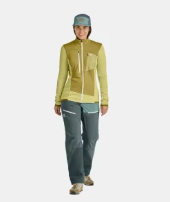 ORTOVOX Hoodies & Fleece-Jacken^FLEECE GRID JACKET W autumnleaves