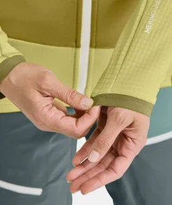 ORTOVOX Hoodies & Fleece-Jacken^FLEECE GRID JACKET W autumnleaves