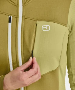 ORTOVOX Hoodies & Fleece-Jacken^FLEECE GRID JACKET W autumnleaves