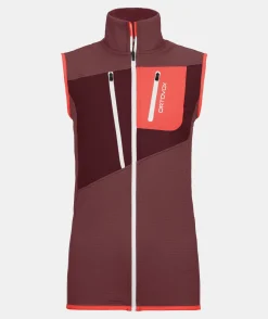 ORTOVOX Jacken & Westen^FLEECE GRID VEST W mountainrose