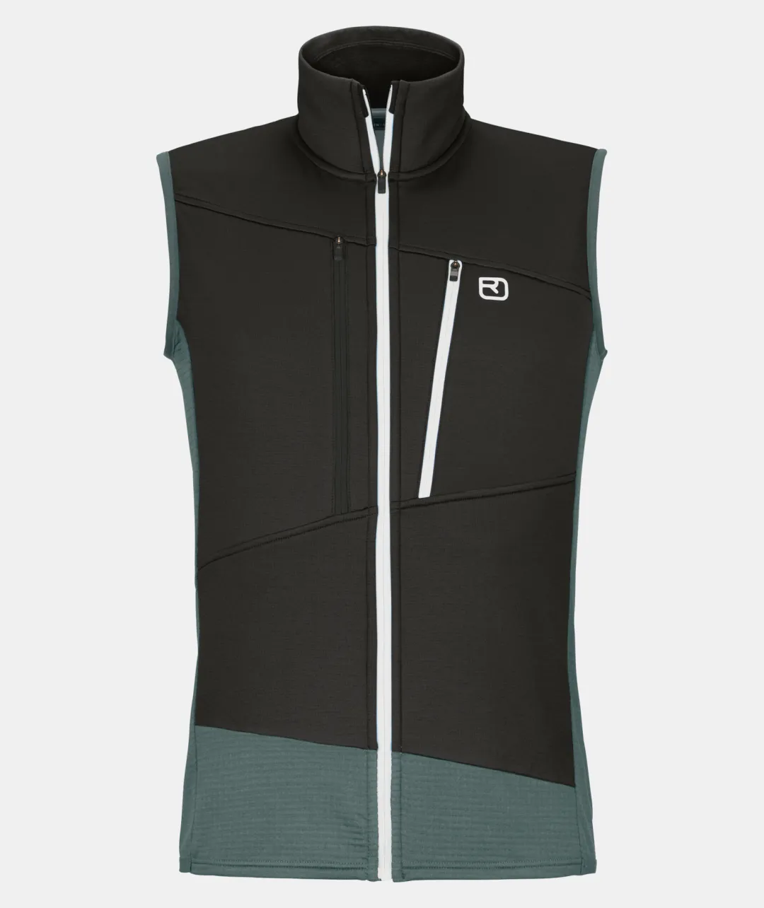 ORTOVOX Jacken & Westen^FLEECE GRID VEST M darkarcticgrey