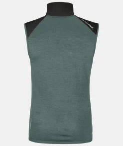 ORTOVOX Jacken & Westen^FLEECE GRID VEST M darkarcticgrey