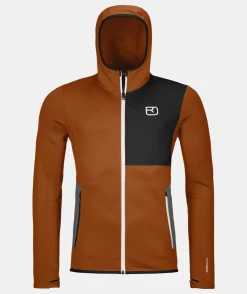 ORTOVOX Hoodies & Fleece-Jacken^FLEECE HOODY M bristlebrown