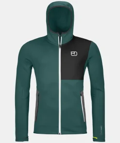 ORTOVOX Hoodies & Fleece-Jacken^FLEECE HOODY M darkpacific