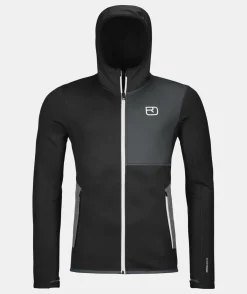 ORTOVOX Hoodies & Fleece-Jacken^FLEECE HOODY M blackraven