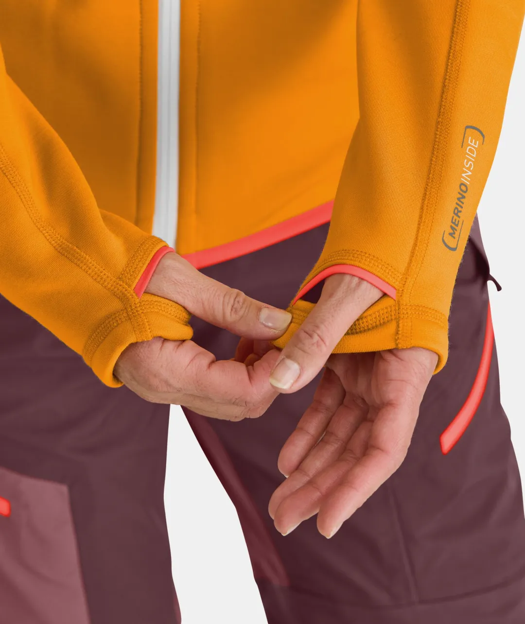 ORTOVOX Hoodies & Fleece-Jacken^FLEECE HOODY W coral
