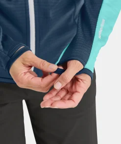 ORTOVOX Hoodies & Fleece-Jacken^FLEECE LIGHT GRID HOODED JKT W deepocean