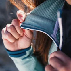 ORTOVOX Hoodies & Fleece-Jacken^FLEECE LIGHT GRID ZN HOODY W darkarcticgrey