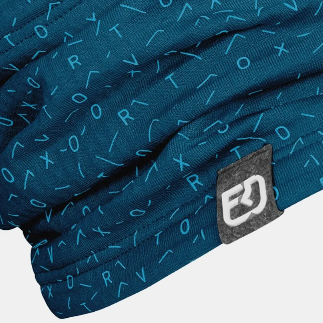 ORTOVOX Headwear & Neckwarmer^FLEECE LIGHT GRID NECKWARMER petrolblue