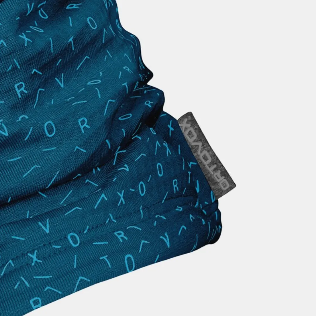 ORTOVOX Headwear & Neckwarmer^FLEECE LIGHT GRID NECKWARMER petrolblue