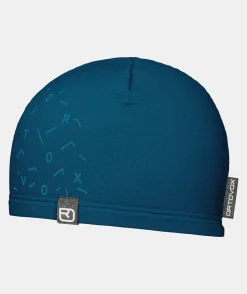 ORTOVOX Headwear & Neckwarmer^FLEECE LIGHT GRID BEANIE petrolblue