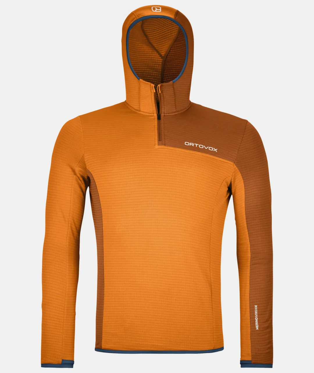 ORTOVOX Hoodies & Fleece-Jacken^FLEECE LIGHT GRID ZN HOODY M slyfox