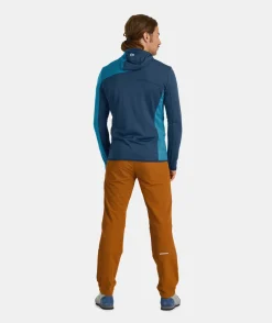 ORTOVOX Hoodies & Fleece-Jacken^FLEECE LIGHT GRID ZN HOODY M slyfox