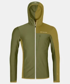 ORTOVOX Hoodies & Fleece-Jacken^FLEECE LIGHT GRID HOODED JKT M wildherbs