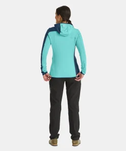ORTOVOX Hoodies & Fleece-Jacken^FLEECE LIGHT GRID ZN HOODY W wildberry