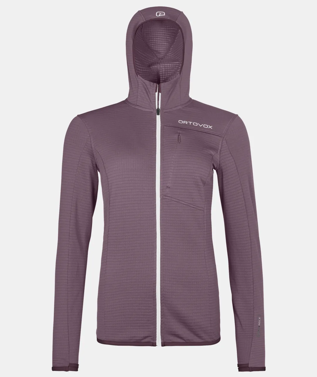 ORTOVOX Hoodies & Fleece-Jacken^FLEECE LIGHT GRID HOODED JKT W wildberry