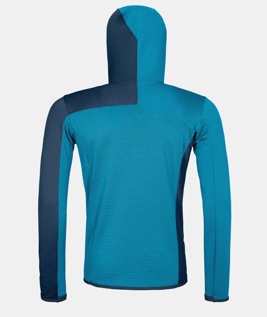 ORTOVOX Hoodies & Fleece-Jacken^FLEECE LIGHT GRID HOODED JKT M mountainblue