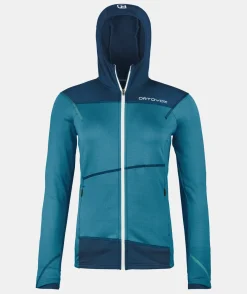 ORTOVOX Hoodies & Fleece-Jacken^FLEECE LIGHT HOODY W mountainblue