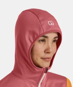 ORTOVOX Hoodies & Fleece-Jacken^FLEECE LIGHT HOODY W autumnleaves