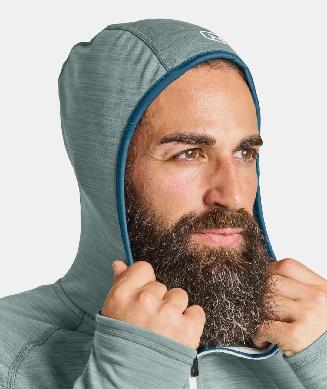 ORTOVOX Hoodies & Fleece-Jacken^FLEECE LIGHT HOODY M arcticgreyblend