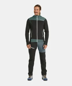 ORTOVOX Hoodies & Fleece-Jacken^FLEECE LIGHT HOODY M blackraven
