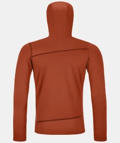 ORTOVOX Hoodies & Fleece-Jacken^FLEECE LIGHT HOODY M clayorange