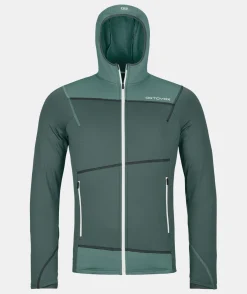 ORTOVOX Hoodies & Fleece-Jacken^FLEECE LIGHT HOODY M darkarcticgrey