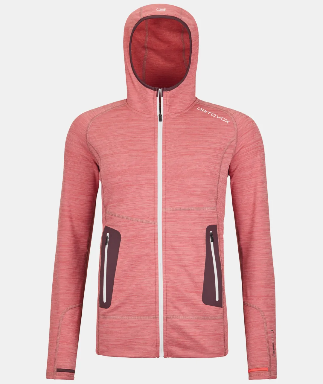 ORTOVOX Hoodies & Fleece-Jacken^FLEECE LIGHT HOODY W wildroseblend